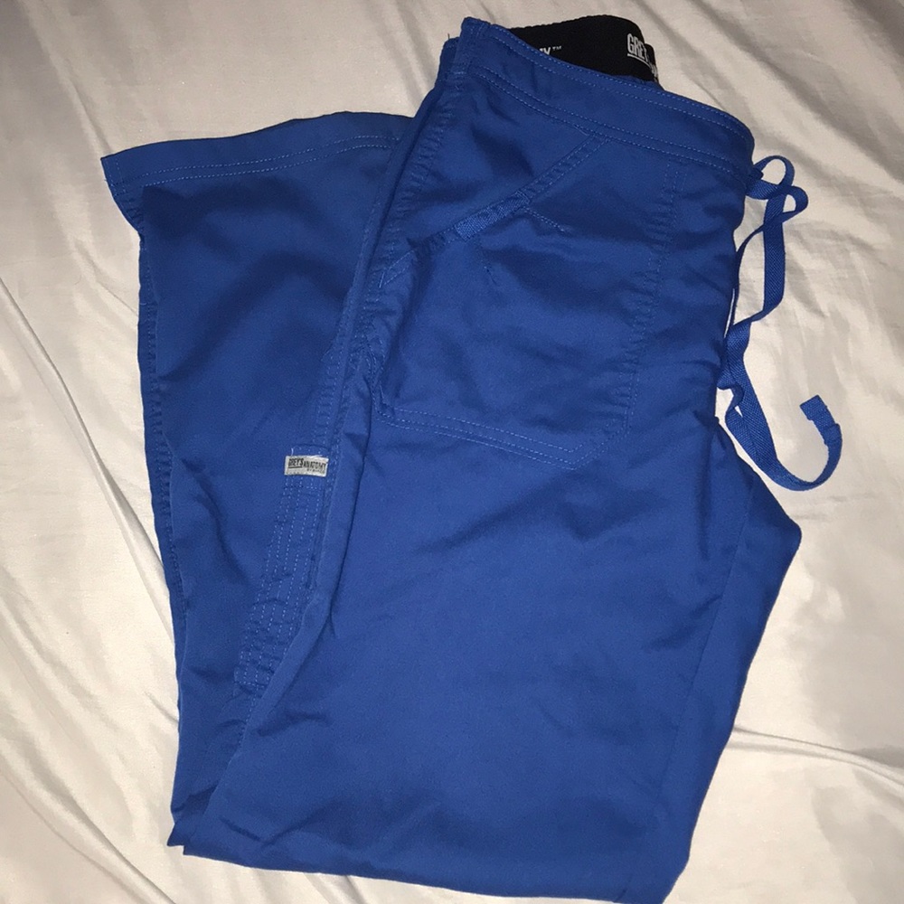 GREYS ANATOMY PANTS (royal blue, Small)